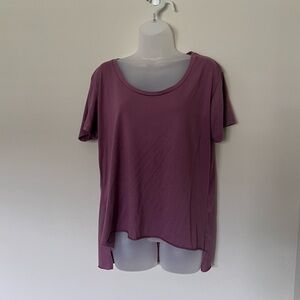 NEXT Level Women's Festival Scoop Neck Tee in wine Color Purple - XL